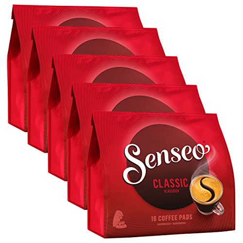 Senseo Classic, 16 Kaffee Pads, 5er Pack (5 x 111 g) von Senseo