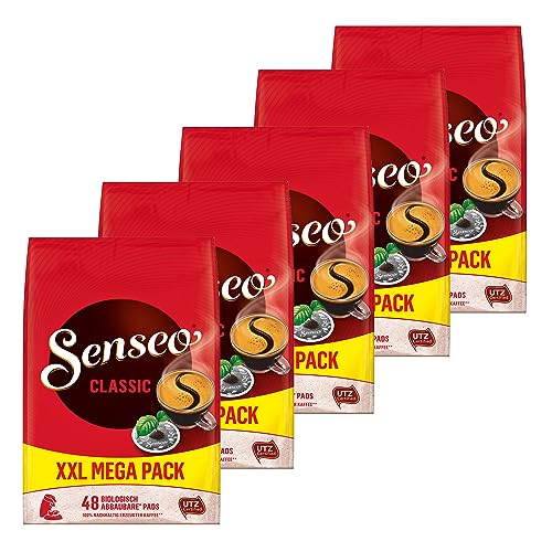 Senseo Kaffeepads Classic / Klassisch, 5er Pack à 48 Pads, 240 Pads von Senseo