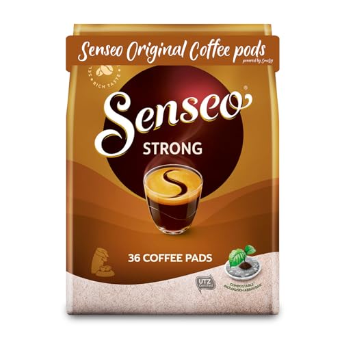 Senseo Kaffeepads Kräftig, Intensiver und Vollmundiger Geschmack, Kaffee, 36 Pads von Senseo