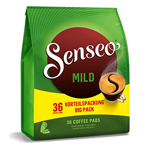 Senseo Kaffeepads Mild Feiner und Samtweicher Geschmack Kaffee 36 Pads von Senseo