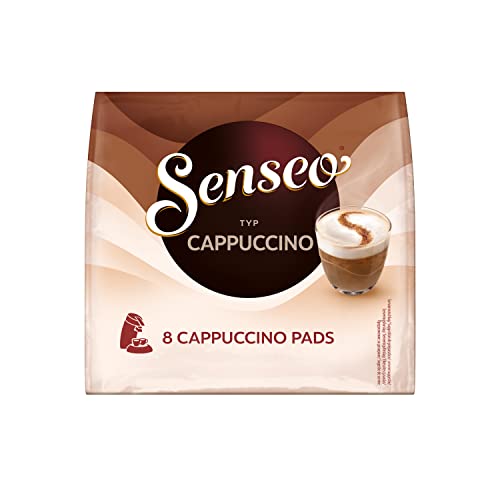 Senseo Pads Cappuccino, 8 Kaffeepads für 8 Getränke, 92g von Senseo