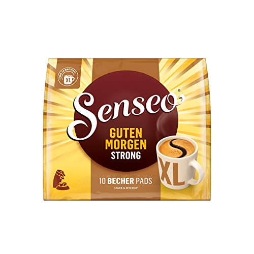 Senseo Pads Guten Morgen Strong XL, 50 Kaffeepads, 5er Pack, 5 x 10 Becherpads von Senseo