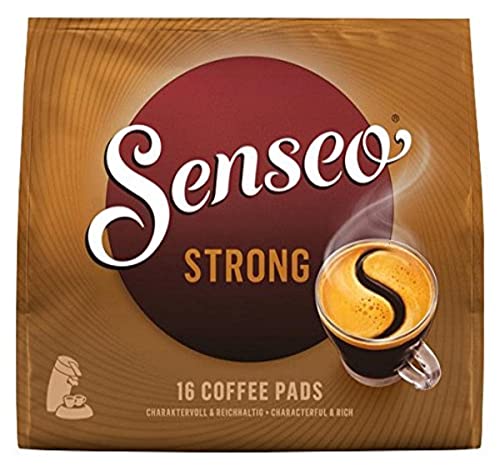 Senseo Pads Strong, 16 Kaffeepads für 16 Getränke von Senseo