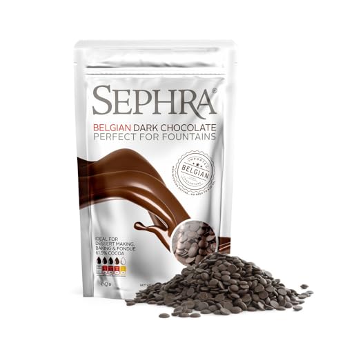 Sephra Belgian Dark Fondue Fountain Chocolate von Sephra