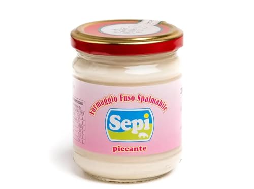 Würzige Pecorino Creme Streichkäse Schmelzkäse aus Sardinien 200gr von Sepi