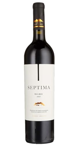 Séptima Malbec - Rotwein, 100% Malbec - 75cl(Der Jahrgang kann variieren.) von Septima