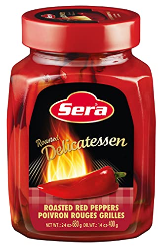 Sera,Gegrillen Paprika,Eingelegte geröstete Paprika, Geröstete Rote Paprika 720cc von Sera