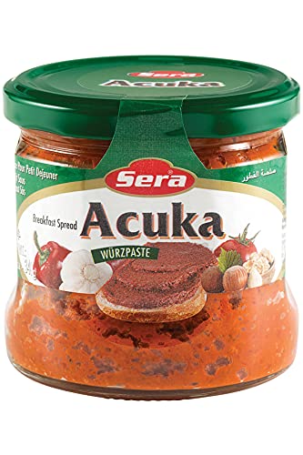 Sera Acuka Würzpaste & Würziger Brotaufstrich 350g / Perfekt als Brotaufstrich, Dip oder zum Verfeinern von Gerichten wie Sandwiches und Wraps. von Sera