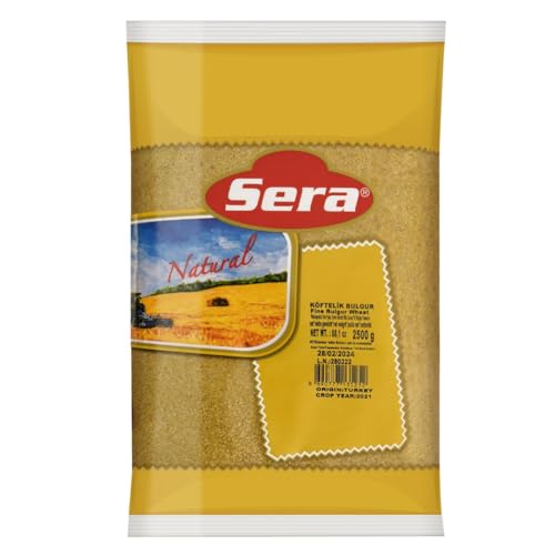 Sera Bulgurweizen "Fein" 2,5Kg, Bulgur, Sera, Türkische Bulgur, Bulgurweizen, Natürliche Türkische Reis Bulgurweizen von Sera