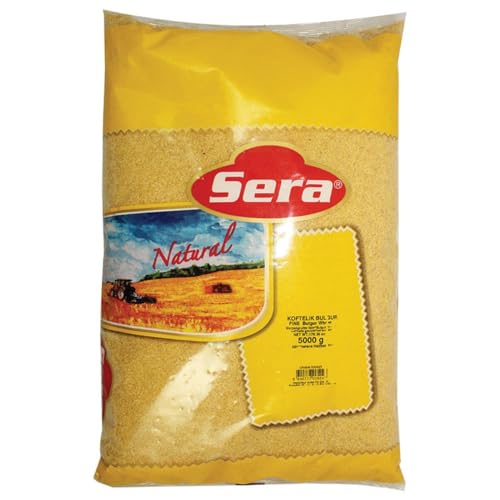 Sera Bulgurweizen "Fein" 5Kg, Bulgur, Sera, Türkische Bulgur, Bulgurweizen, Natürliche Türkische Reis Bulgurweizen von Sera