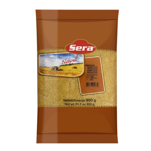 Sera Bulgurweizen "Mittelfein" 900Gr, Bulgur, Sera, Türkische Bulgur, Bulgurweizen, Natürliche Türkische Reis Bulgurweizen von Sera