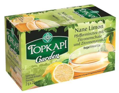 Topkapi Garden Minz- Zitronentee 20x2Gr.) 20 Teebeutel von Sera