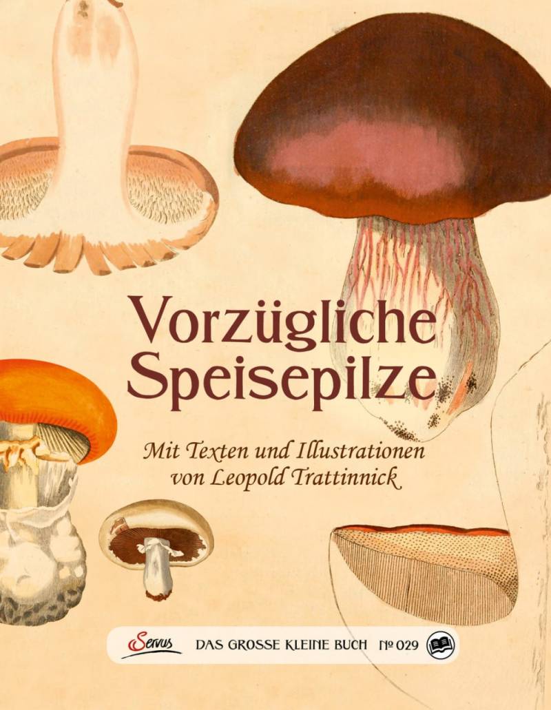 Das große kleine Buch: Vorzügliche Speisepilze von Servus Verlag