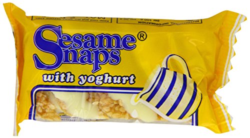 24 Stück Sesame Snaps Sesam Snaps Joghurt 30g von Sesame Snaps