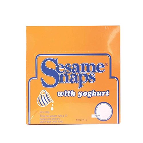 Sesame Snaps | Sesame Snaps Yoghurt Coated | 24 x 30G von Sesame Snaps