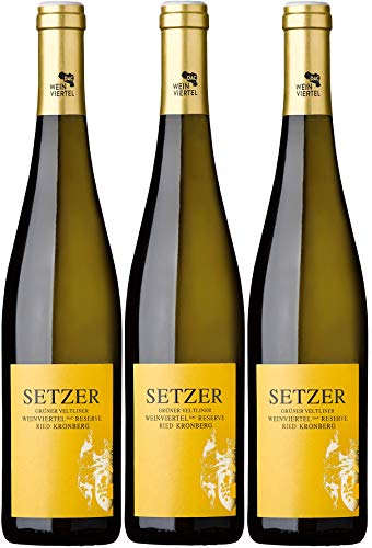 Setzer Grüner Veltliner Weinviertel Reserve Ried Kronberg 2018 Trocken (3 X 0.75 L) 680301-2018 von Setzer