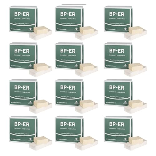 BP-ER Notration 6kg | Emergency Food Ration 12 x 500g | Langzeitnahrung | Notfallnahrung | Survival Essen von Seven Oceans