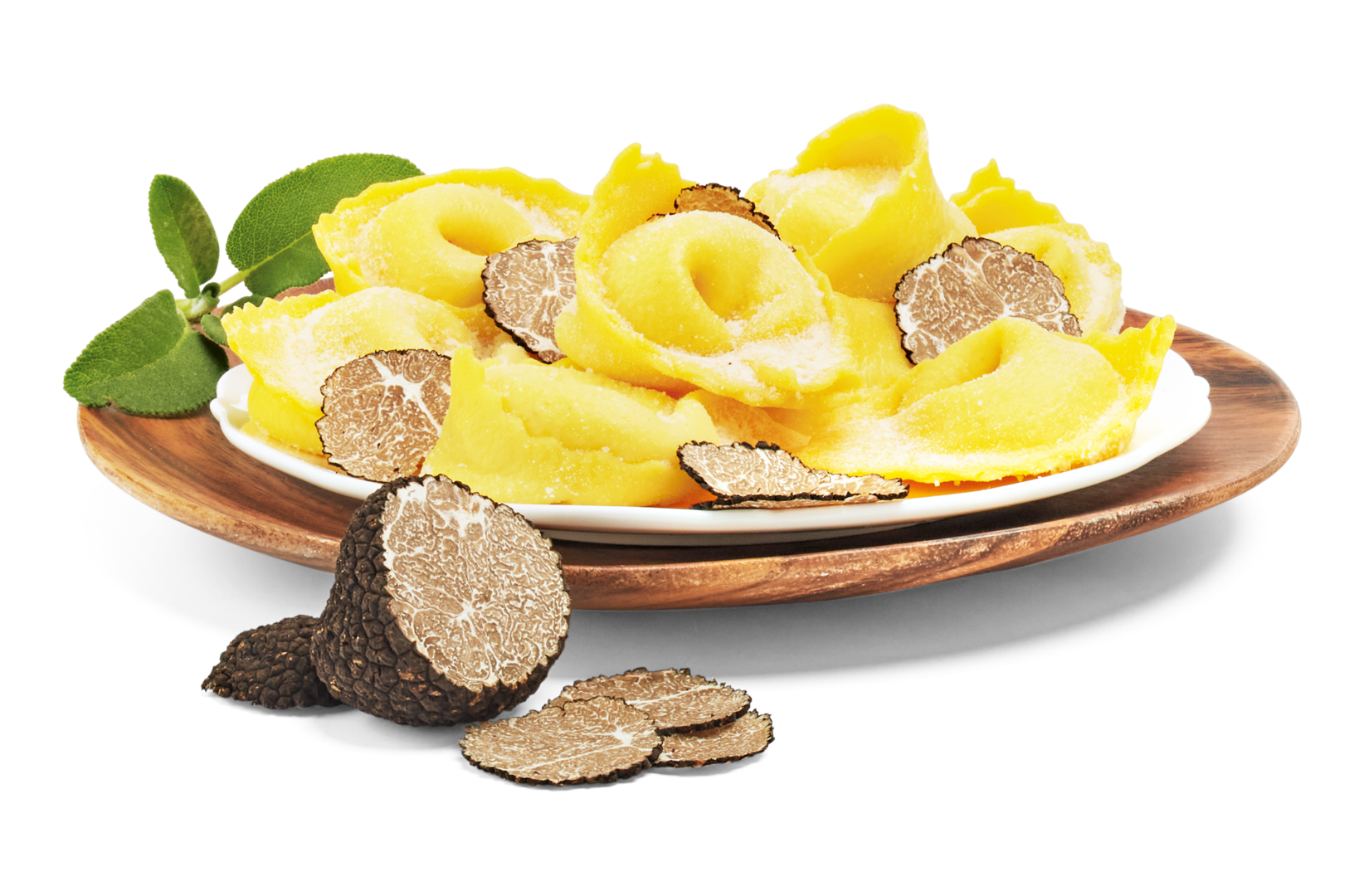 Cappellacci mit Parmesan und schwarzem Trüffel von Sfoglia Rina SRL