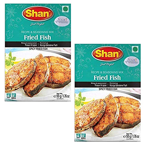 Shan Gebratener Fisch Masala, 50 g, 2 Stück von Shan