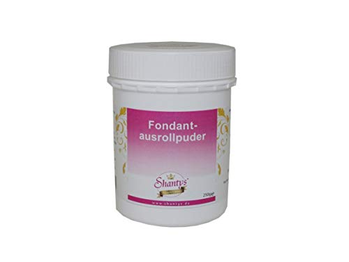 Fondantausrollpuder - 250 g - Stärke für Fondant - Bäcker / Bäckerstärke Shantys von Shantys Patisserie & Dessert