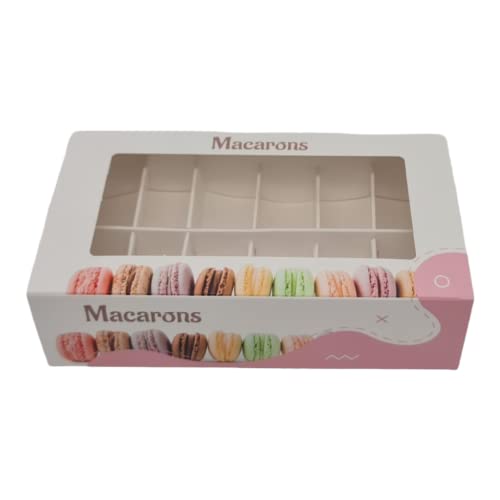 3 x Macaron Box - 12er - Packmania | Macaron Verpackungen von Shantys Patisserie & Dessert