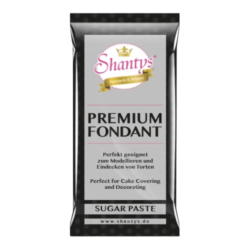 Shantys Patisserie & Dessert Shantys Premium Fondant / Rollfondant - SCHWARZ, 1000 g von Shantys Patisserie & Dessert