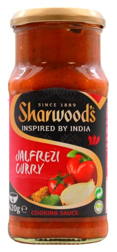 Sharwood`s Jalfrezi Curry Kochsauce, 3er Pack (3 x 420g) von Sharwood's