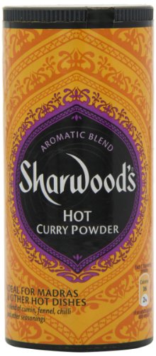 Sharwoods Hot Curry Powder 102 g (Pack of 6) von Sharwood's