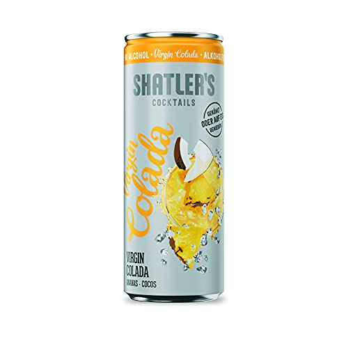 Shatler's Cocktails | Virgin Colada | Alkoholfrei | Ananas und Cocos | 12 x 250ML von Shatler's