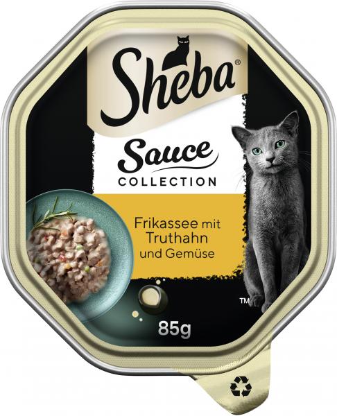 Sheba Sauce Collection Sauce Frikassée mit Truthahn und Gemüse von Sheba