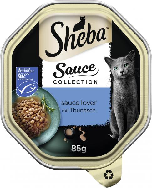 Sheba Sauce Collection Sauce Lover mit Thunfisch von Sheba