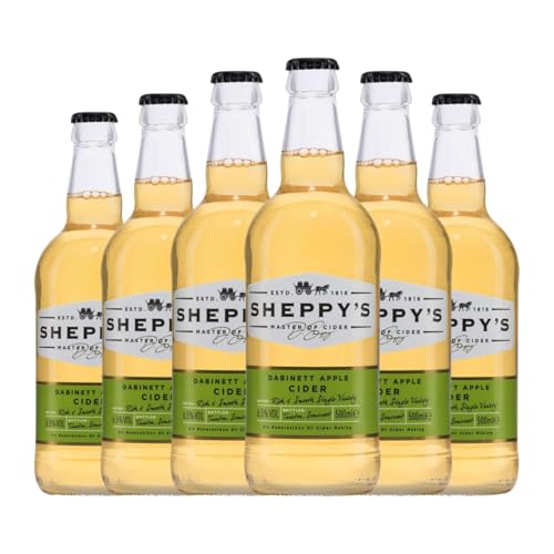 Cidre Sheppy's Dabinett Single Variety Apple Medium Flasche 50 cl (Karton mit 6 Medium Flasche von 50 cl) von Sheppy's Craft Cider