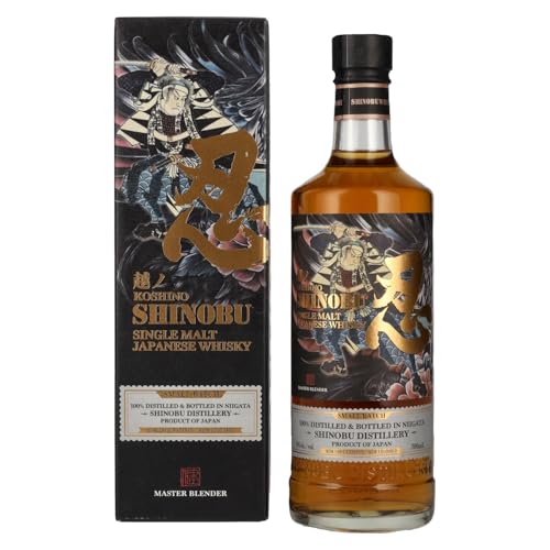 The Koshi-No Shinobu 3 Years Old Small Batch Japanese Single Malt Whisky 43% Vol. 0,7l in Geschenkbox von Shinobu Whisky