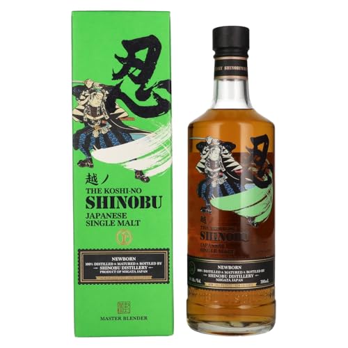 The Koshi-No Shinobu Newborn Japanese Single Malt 50% Vol. 0,7l in Geschenkbox von Shinobu