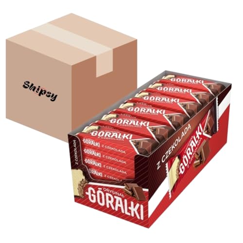 Goralki WafleSchokoladenwaffel 45g/36 Carton von Shipsy