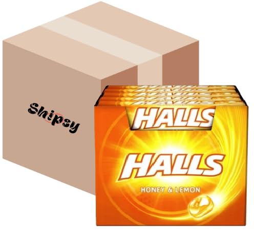 Pack HALLS 33,5g x 20 Stück Honey & Lemon Shipsy® Box von Shipsy