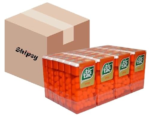 TicTac 18g x 24 Stück Orange Shipsy® Box von Shipsy