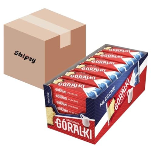 Wafel Goralki Mleczny Milchwaffel 45g/36 Schiffspackung von Shipsy