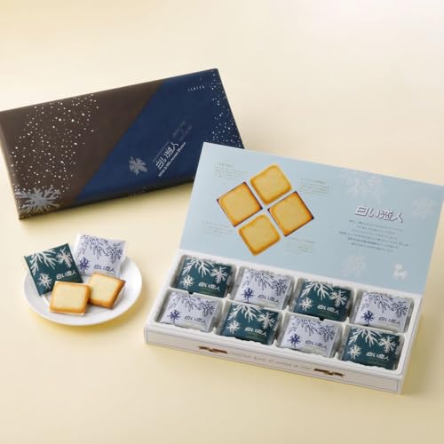 Japan Hokkaido Shiroi Koibito, Langue De Chat with Dark & White Chocolate, 24pcs [Japan Import] von 石屋製菓