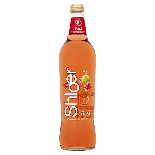 Shloer Rose Grape Sparkling Juice Drink (6 x 750 ml Flaschen) von Shloer