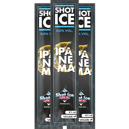 Shot Ice Paket Icy Ipanema (ohne Alkohol) - Eis zum Selbsteinfrieren (100er Paket) von Shot Ice