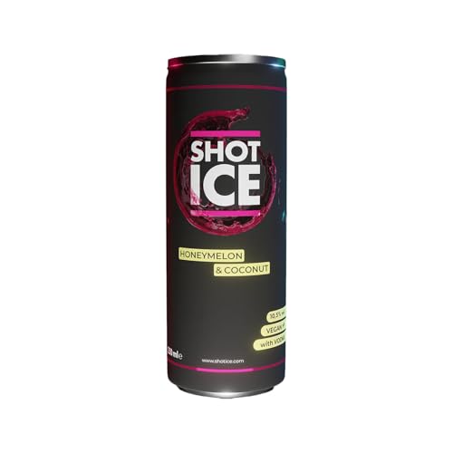 Shot Ice - Vodka-Mixgetränk - Honeymelon & Coconut, 10,5% mit Alkohol (16) von Shot Ice