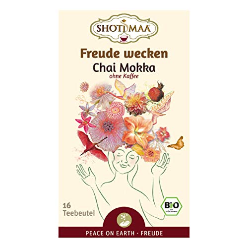 Shoti Maa - PEACE ON EARTH Freude wecken - Chai Mokka - 16x2 g - 6er Pack von Shoti Maa