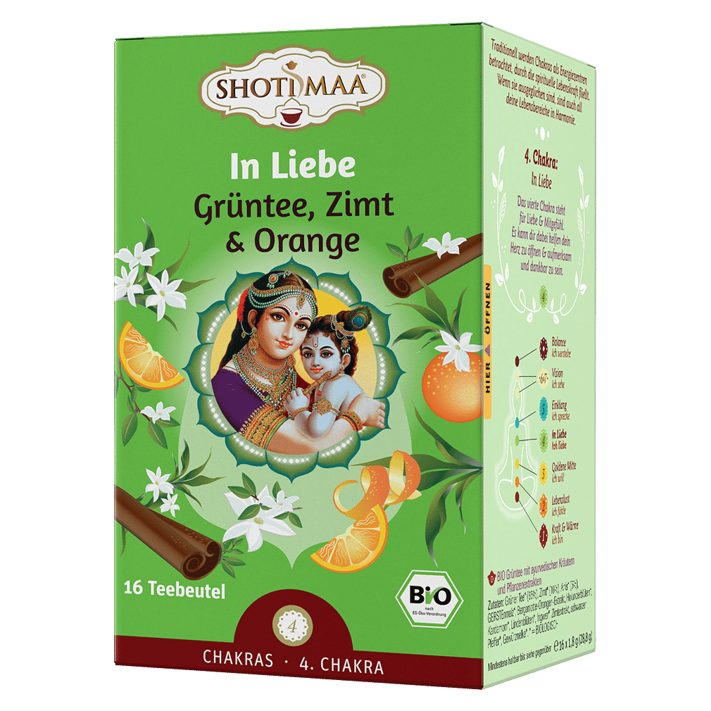 Bio In Liebe Grüntee, Zimt & Orange von Shotimaa