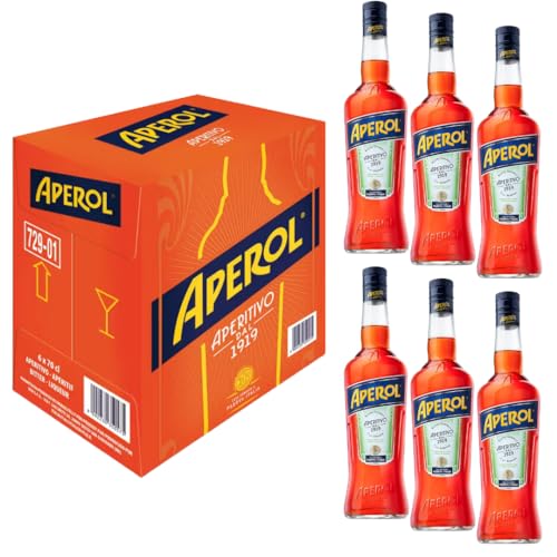 Aperol Aperitivo, 11% / Aperol Spritz – Italiens Nr. 1 Cocktail, 6 x 0,7 L von Shumilov
