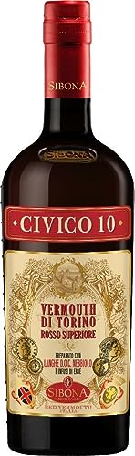 Nº1 SIBONA Civico 10 Vermouth di Torino – Einzigartiger, erlesener Wermut aus Italien mit 18 % vol. Alkohol (1 x 0,75l) von Nº1 SIBONA