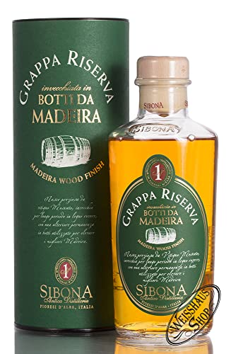 SIBONA No.1 - Grappa Riserva - Botti da Madeira (in einer hübschen Geschenkdose) von Ditalia