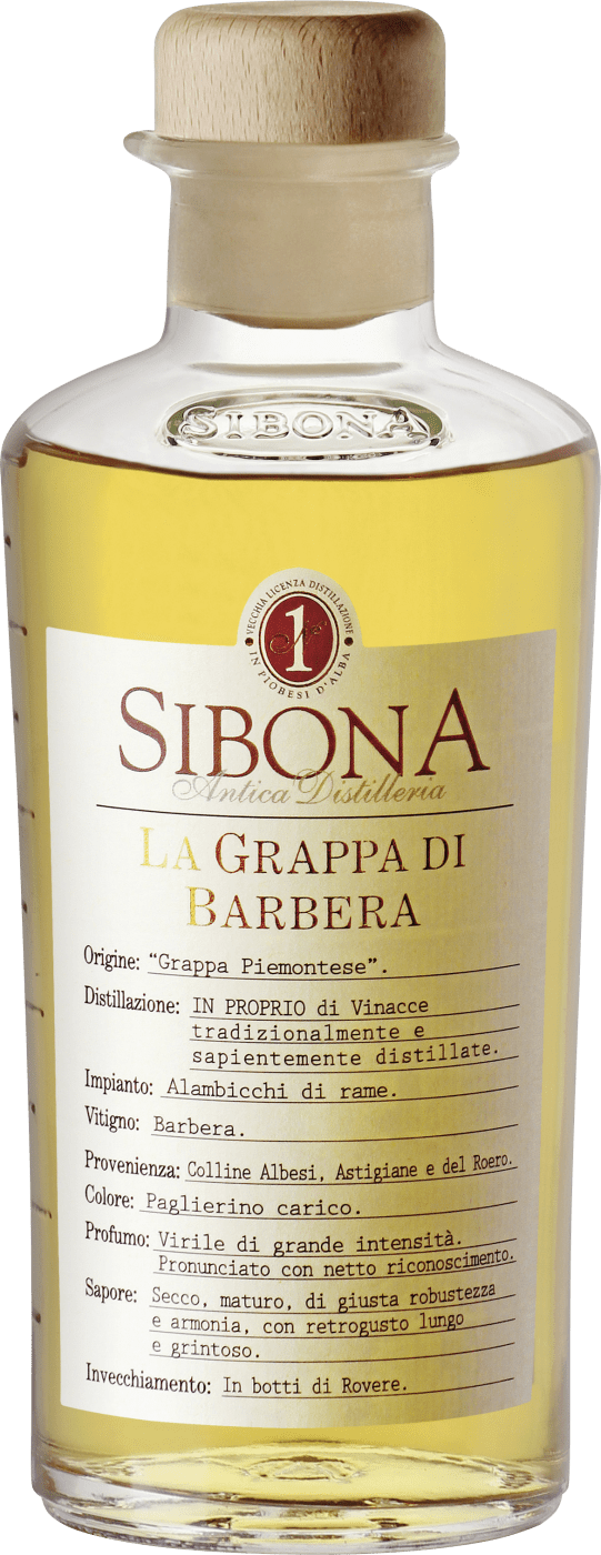 Sibona Grappa di Barbera - 0,5l