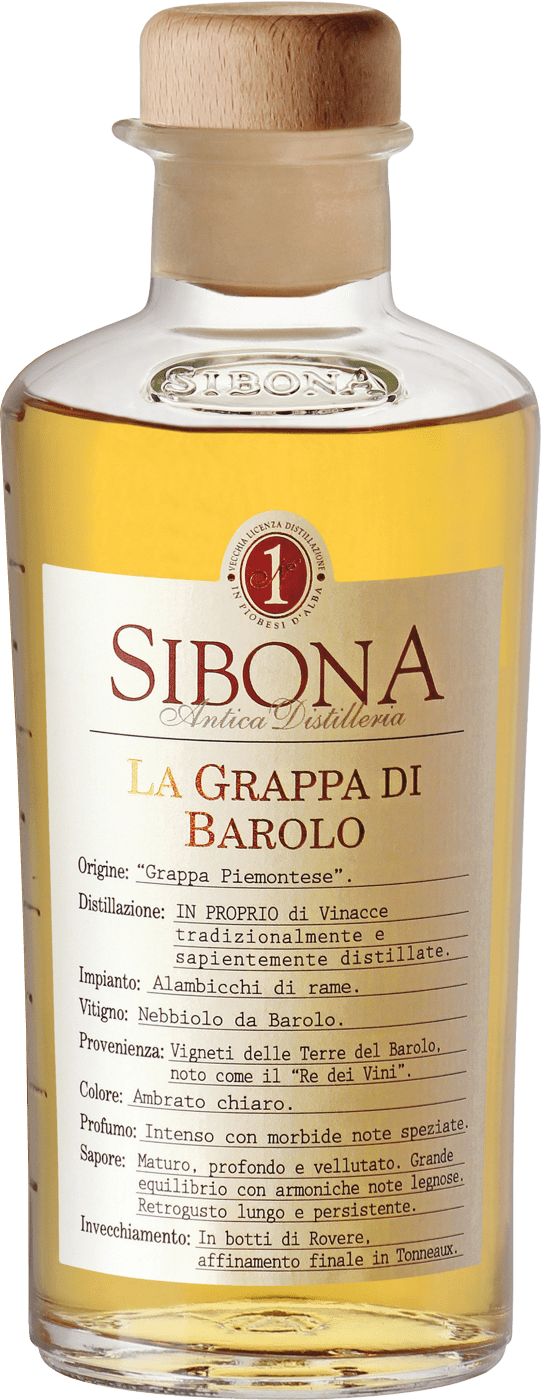 Sibona Grappa di Barolo - 0,5l