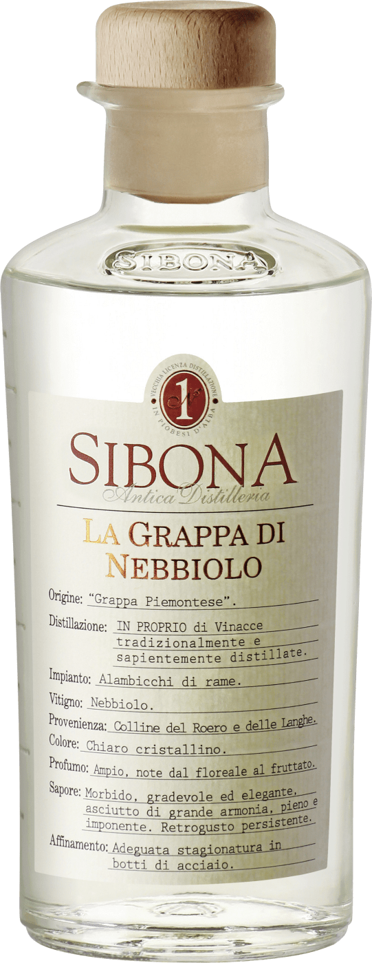 Sibona Grappa di Nebbiolo